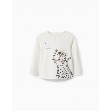 Maglia neonata Zippy bianca...