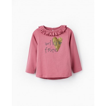 Maglia neonata Zippy rosa...