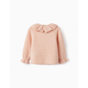 Maglione neonata Zippy rosa...