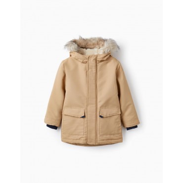 Parka bambino Zippy beige...