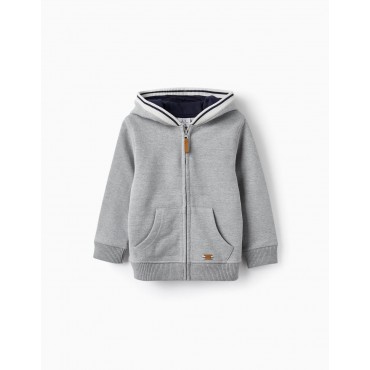 Felpa bambino Zippy grigia...