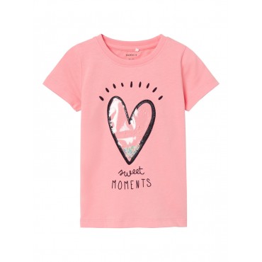 Maglia bambina Name it rosa...