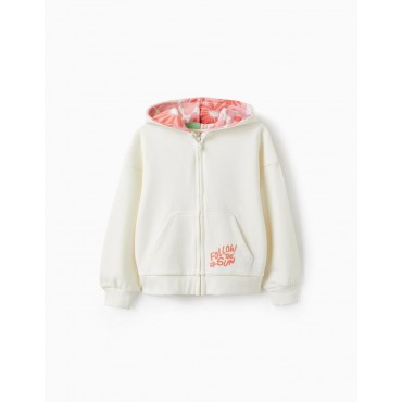 Felpa bambina Zippy binca...