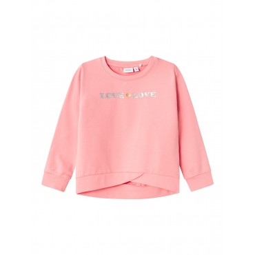 Felpa bambina Name it rosa...