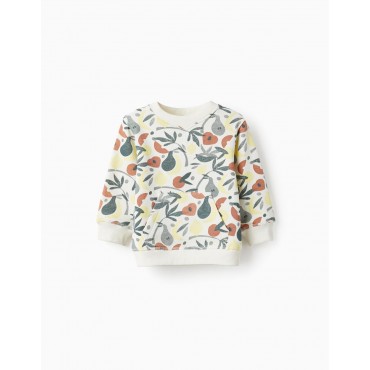 Felpa neonato Zippy beige...