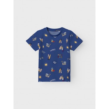 Maglia bambino Name it blu...